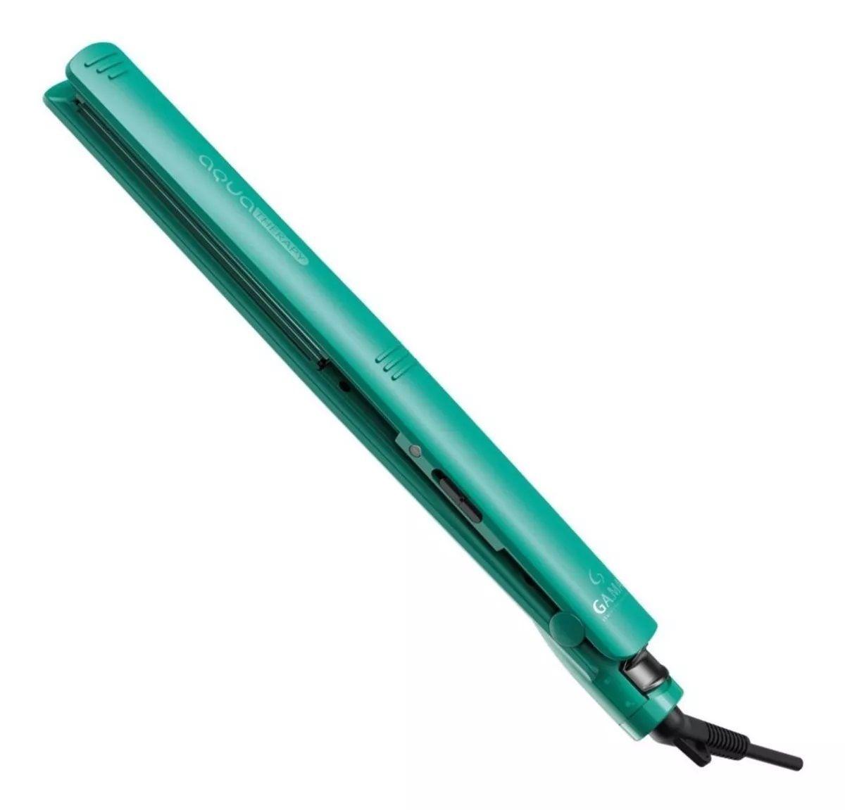 Plancha De Cabello Gama Eleganc Aqua Therapy Verde 110v/220v-5