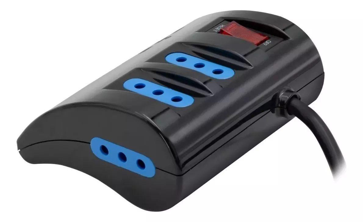 Alargador Escritorio Switch Sobrevoltaje Philco Usbx3 3x220v-2
