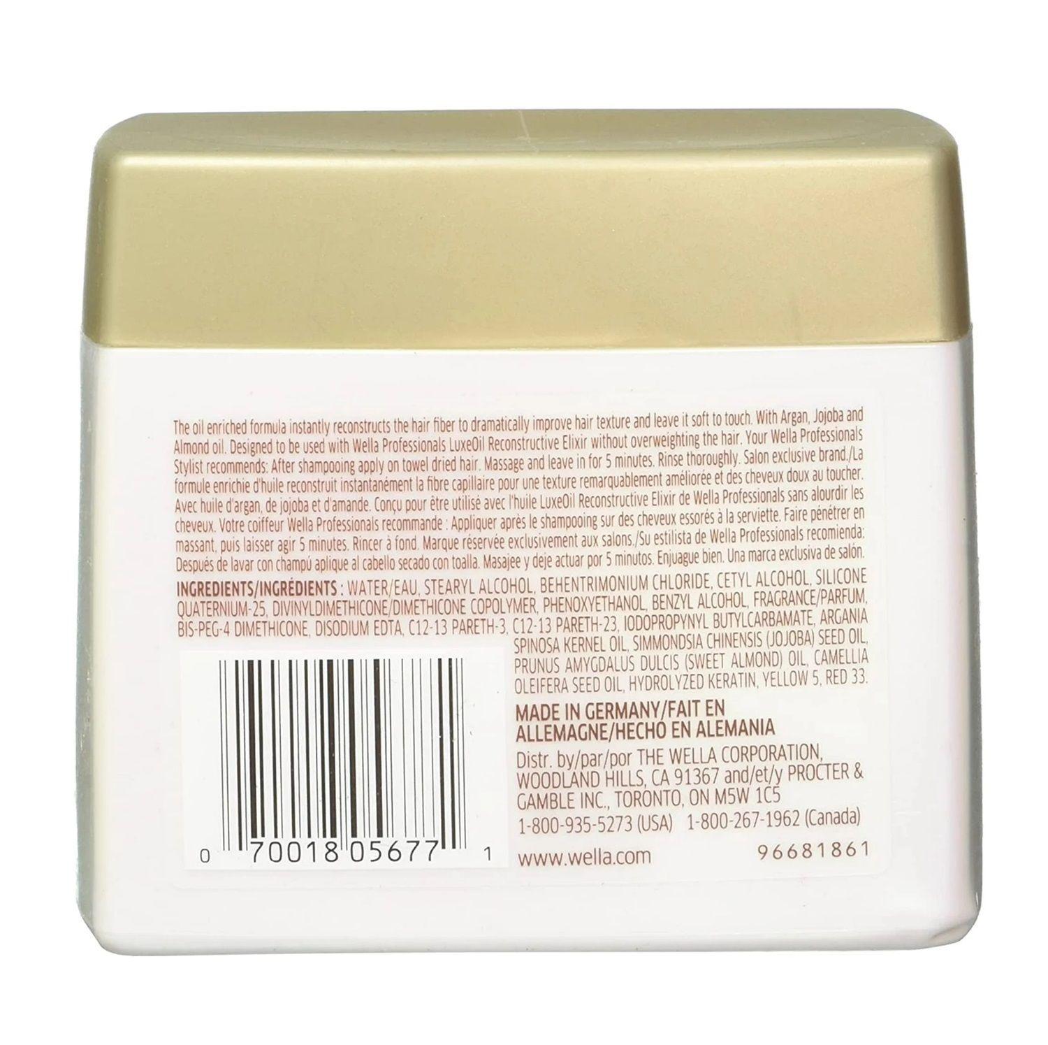 Mascara Para El Cabello Wella Luxeoil Keratine 400ml-2