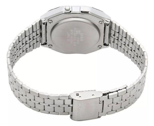 Reloj digital pulsera Casio Vintage A-159WA-N1 Correa Acero-2