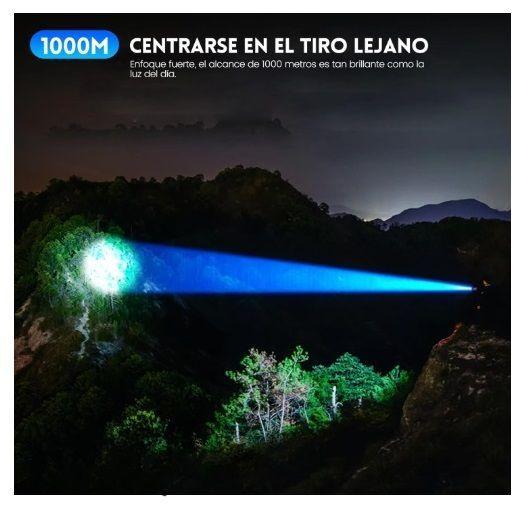 Linterna Philips 3200 lumenes reales 500 mts SFL8168-1