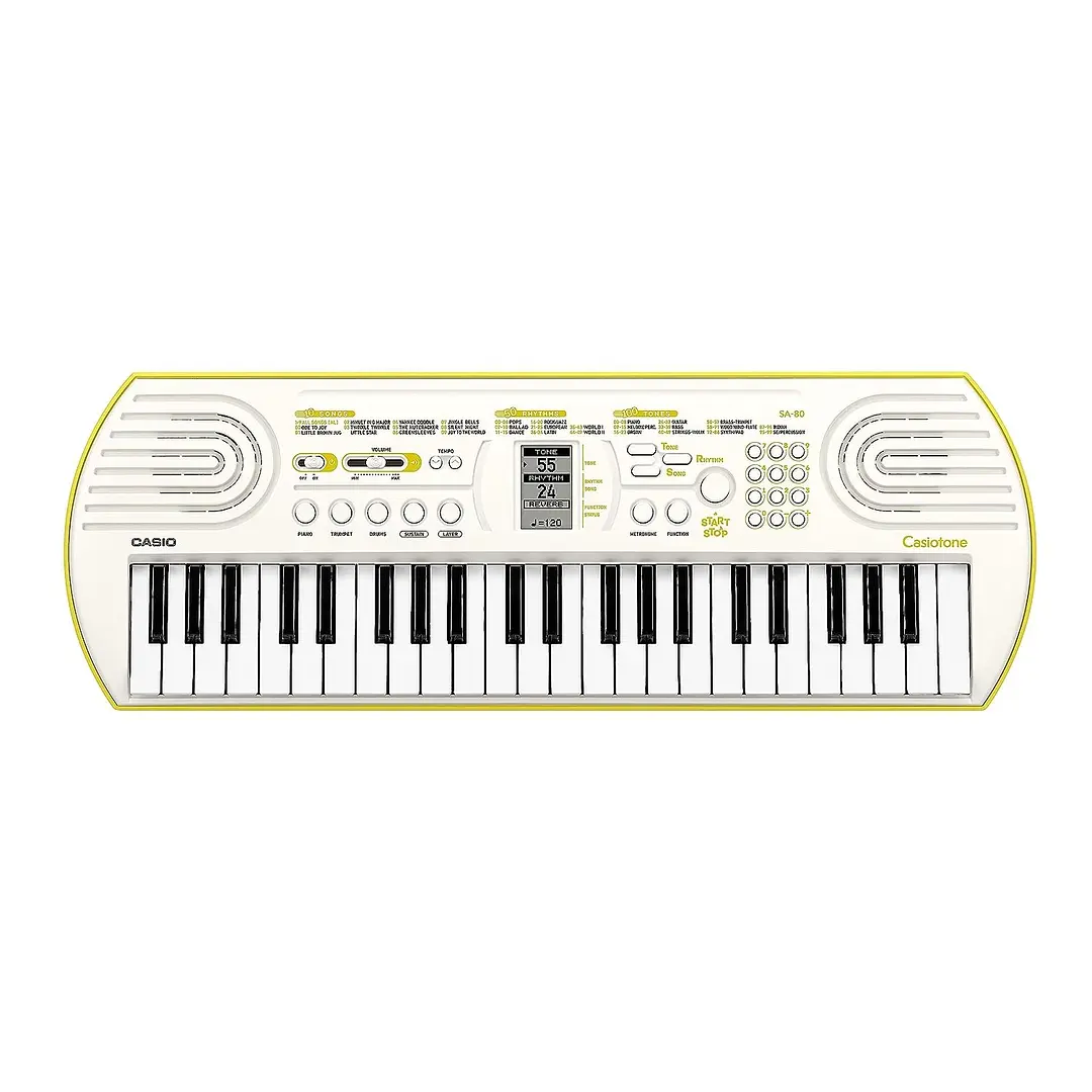 Teclado Portatil Casio Sa-80 Casiotone 44 Teclas 100 Tonos-1