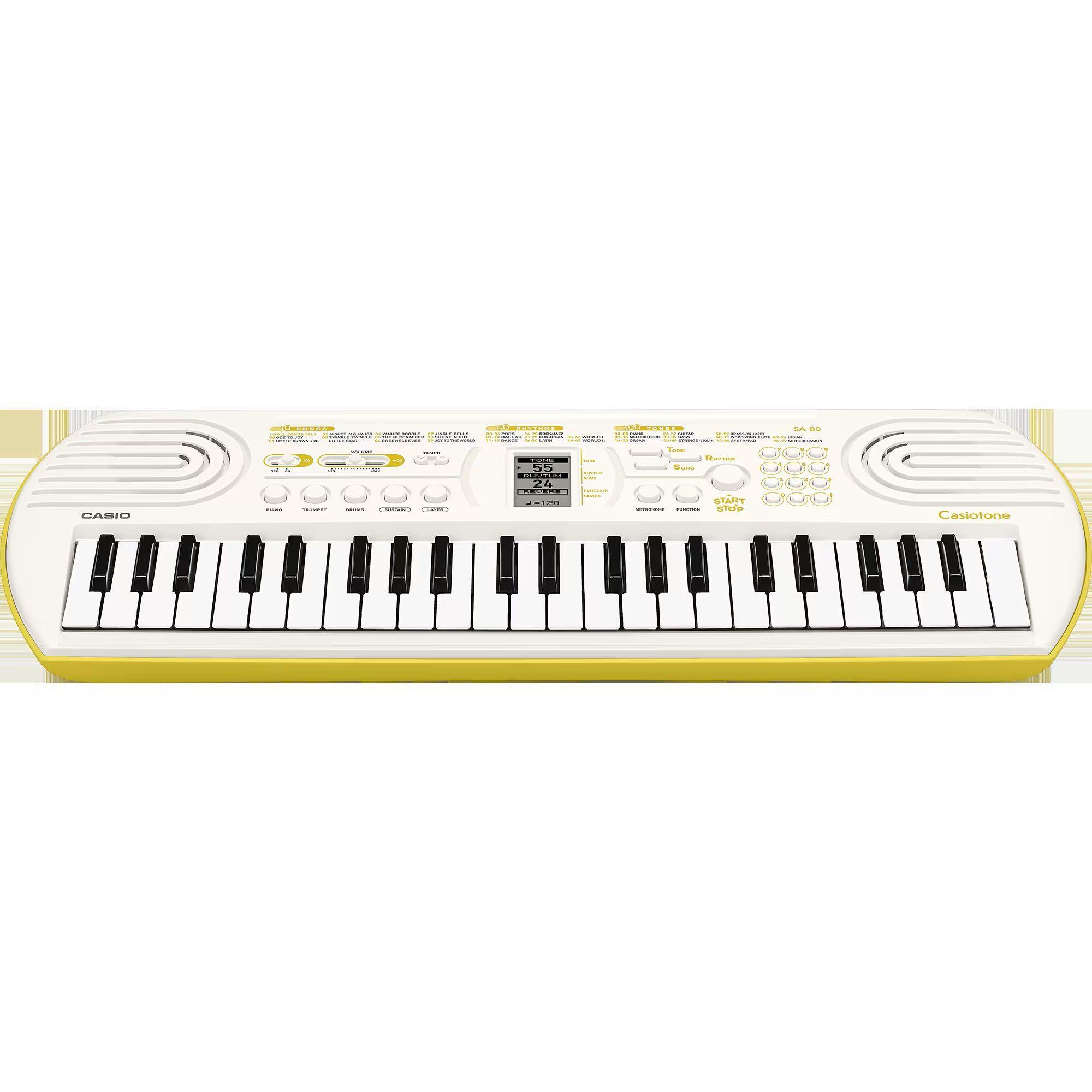 Teclado Portatil Casio Sa-80 Casiotone 44 Teclas 100 Tonos-2