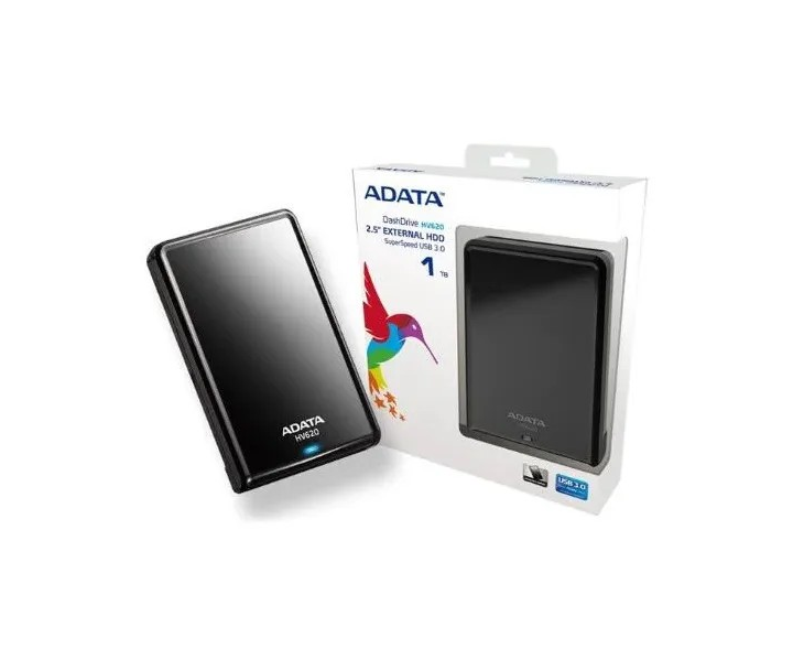 Disco Externo Slim Adata 1tb Tera Hv620s Usb 3.2 Negro-3