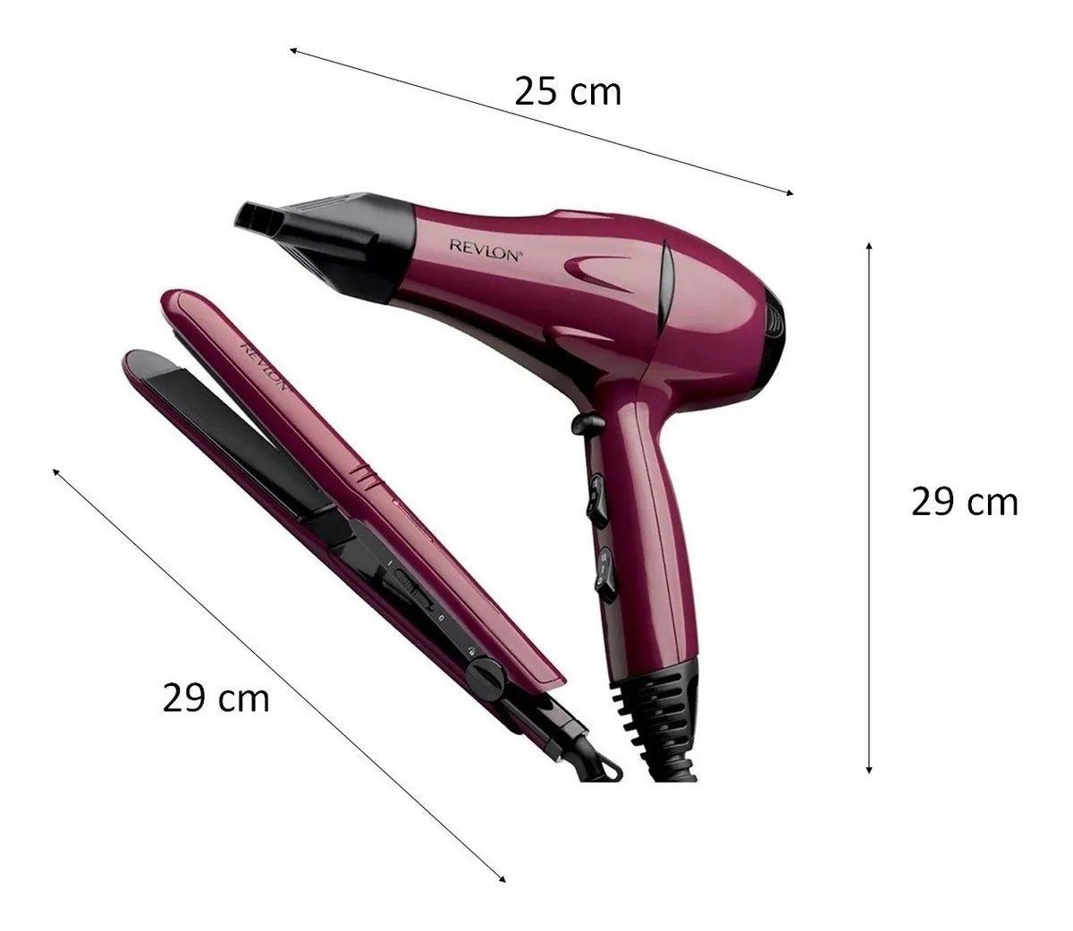 Combo Secador Y Plancha De Pelo Revlon Control Frizz-2