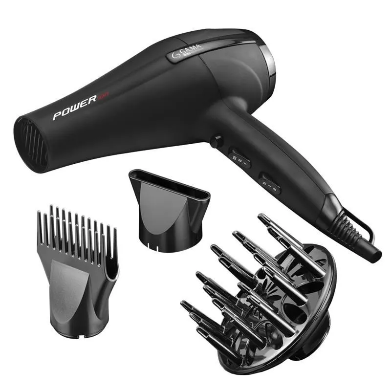 Secador De Cabello Ga.ma Power Ion Italy 2200w Motor Ac-0