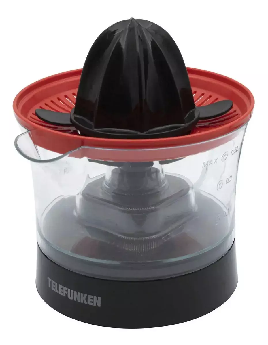 Exprimidor El ctrico Telefunken Con 2 Conos Capacidad 500ml-2