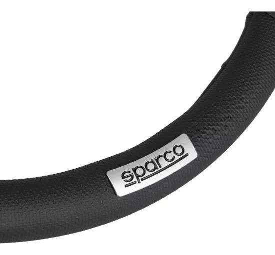 Cubre Volante Sparco Negro Spc1113bk 36 a 38cm Universal-1