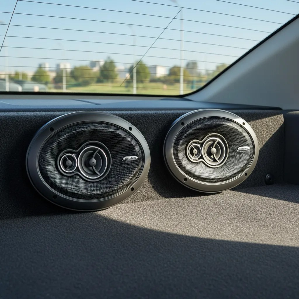 Parlantes Para Auto 6x9 3 V as 400 Watts Aiwa Aws 6965p-5