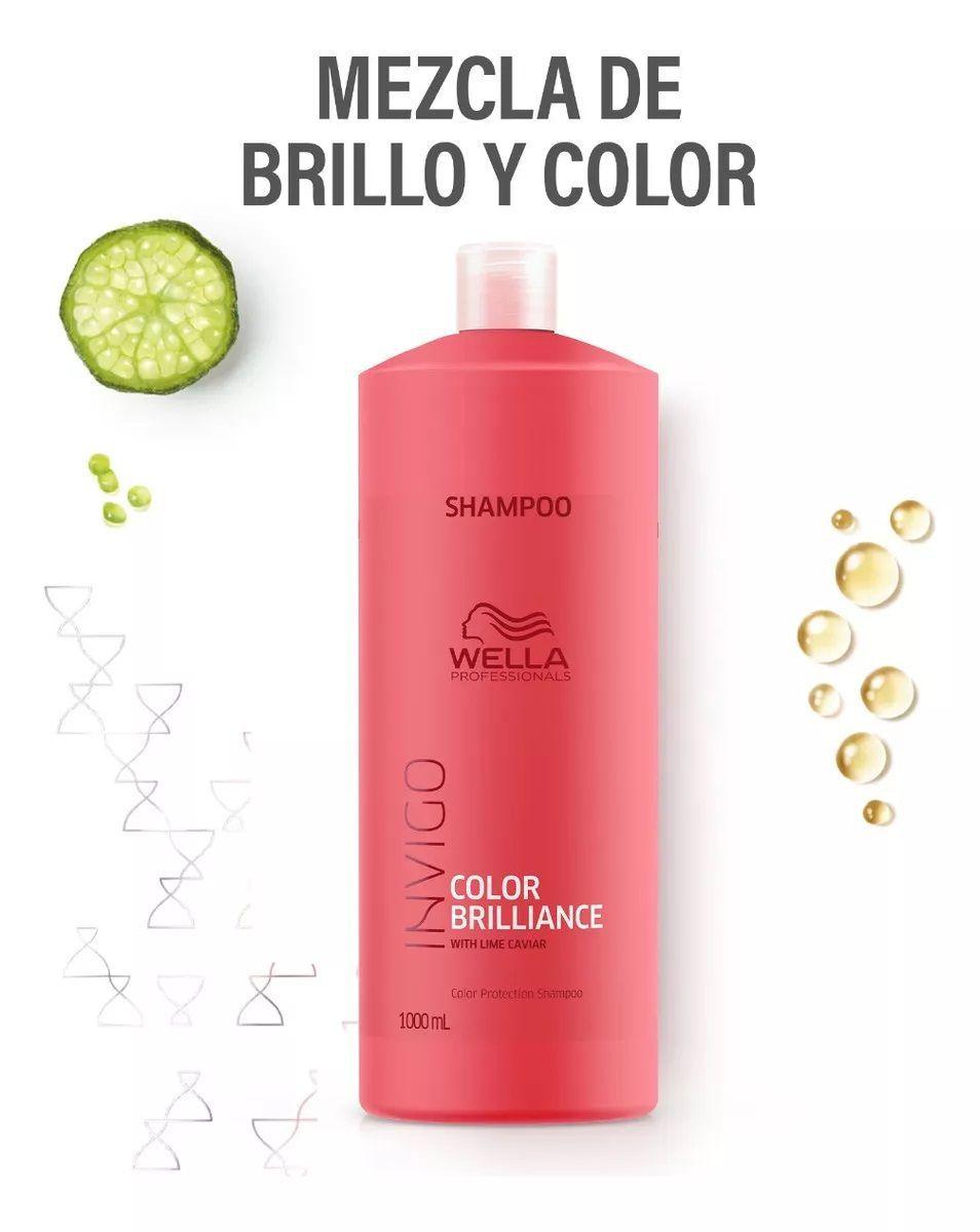Shampoo Invigo Color Brilliance 1000 Ml Wella Professional-3