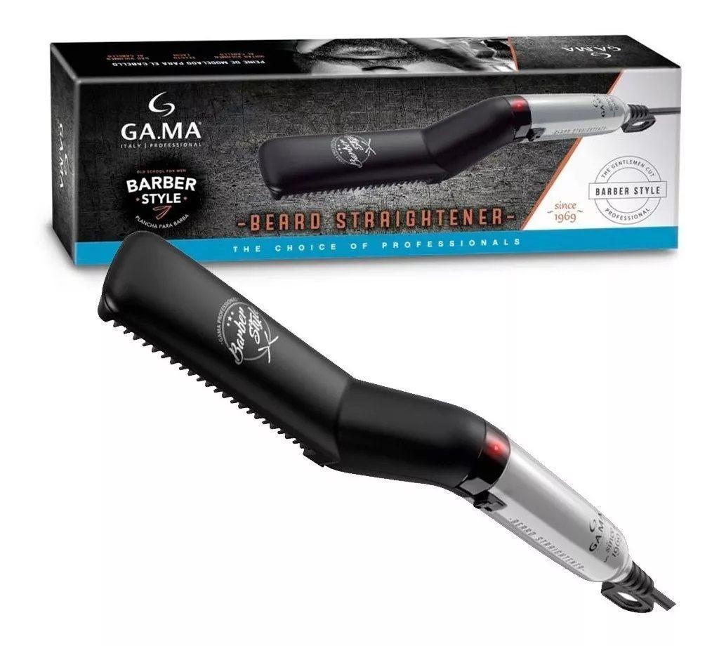 Plancha Alisadora Cepillo De Barba Gama Barber Style Iones-0