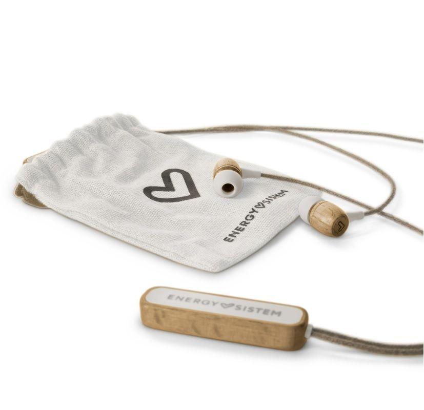 Audífonos Bluetooth Energy Sistem Eco Beech Wood De Madera-2