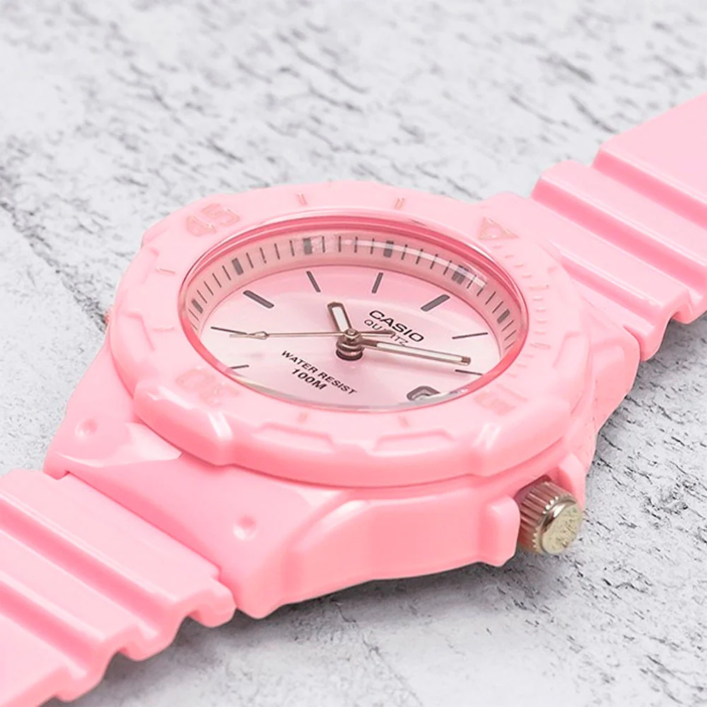 Reloj Casio Lrw-200h-4e4vdf Cuarzo Mujer Color Rosa-3