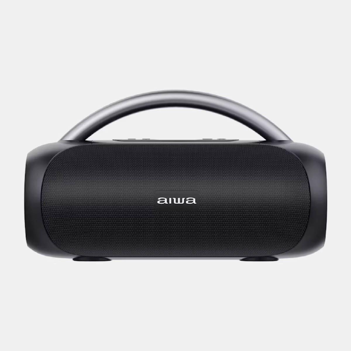 Parlante Aiwa Portátil Bluetooth Waterproof Aws10btb 20w Rms-3