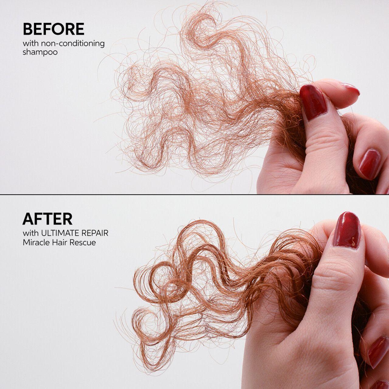 Combo Shampoo acondicionador aceite Wella Ultimate Repair-5