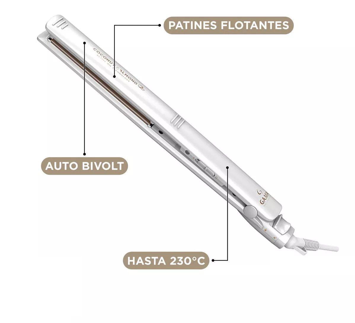 Combo Secador + Plancha Ga.ma Coco & Almond Oil Technology-4