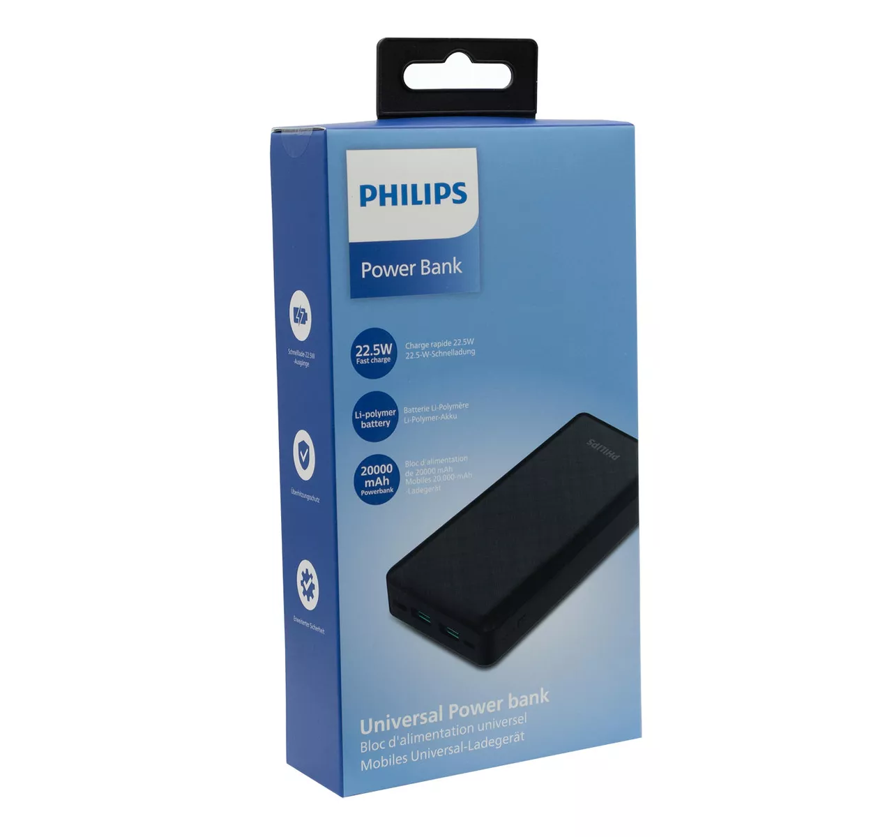 Bateria Portatil Powerbank Philips 20.000mah Usb,usb-c-4