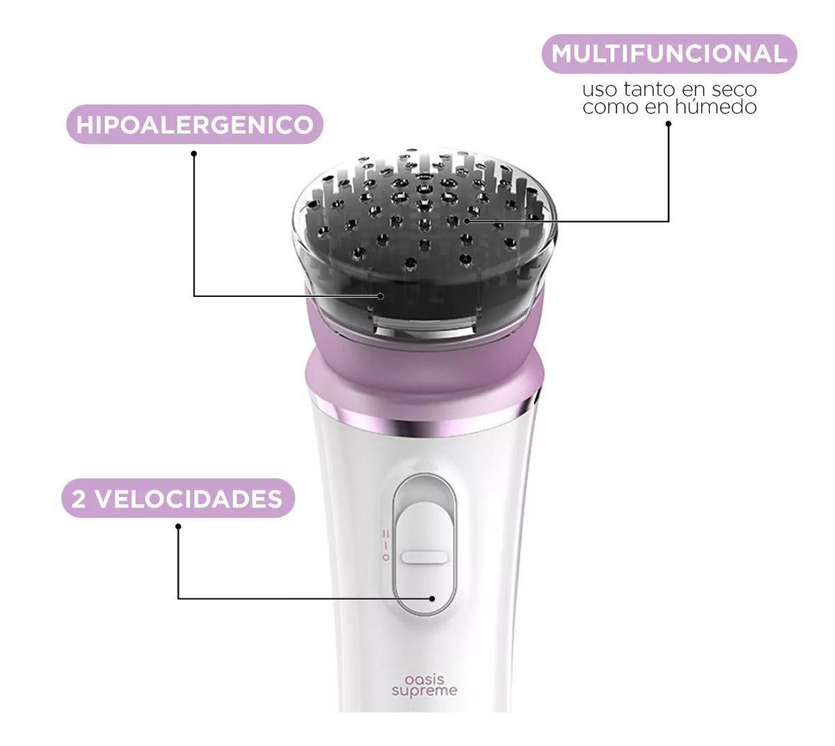 Depiladora Gama Oasis Supreme Usb Uso En Seco Y Húmedo es USB no requiere SEC-3