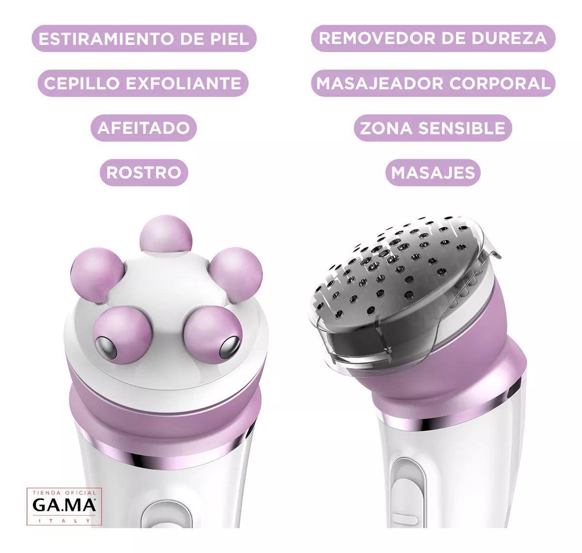 Depiladora Gama Oasis Supreme Usb Uso En Seco Y Húmedo es USB no requiere SEC-4