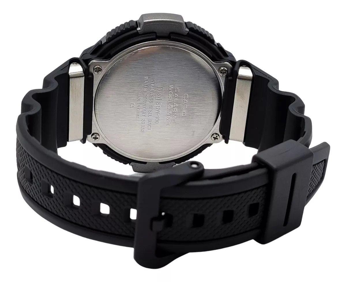 Reloj De Pulsera Casio Hombre Original Sgw-100-1vcf-6