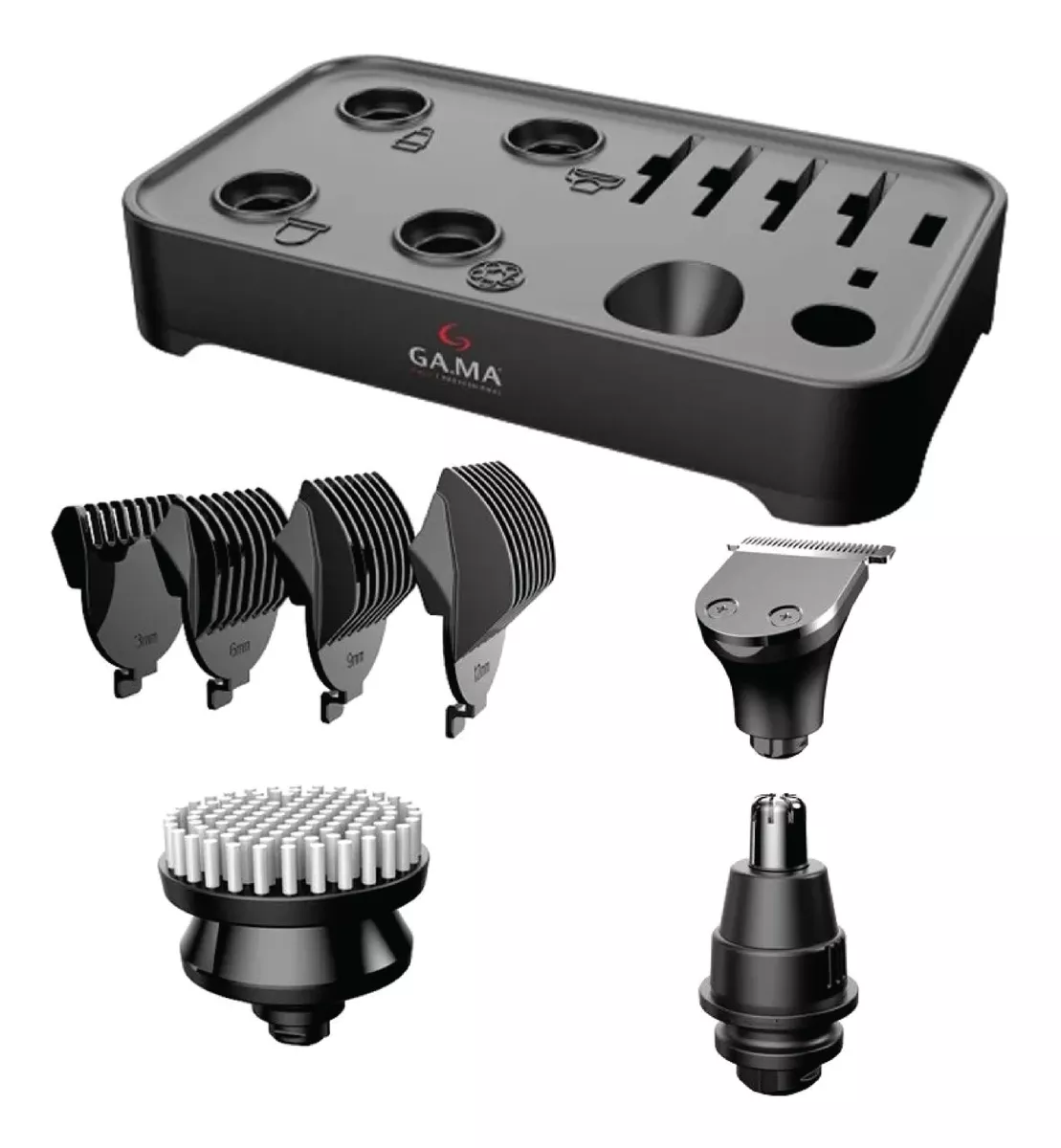 Afeitadora Electrica Recargable Ga.ma Italy Gsh 2527 Wet&dry-3