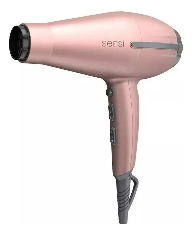 Secador De Pelo Ga.ma Italy Sensi Tempo 5d Rosa 220v + Bolso-3