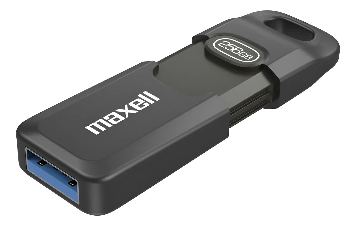 Pendrive Maxell Flix 256gb Usb 3.2 Negro-0