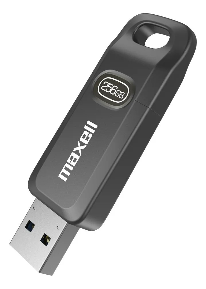 Pendrive Maxell Flix 256gb Usb 3.2 Negro-1