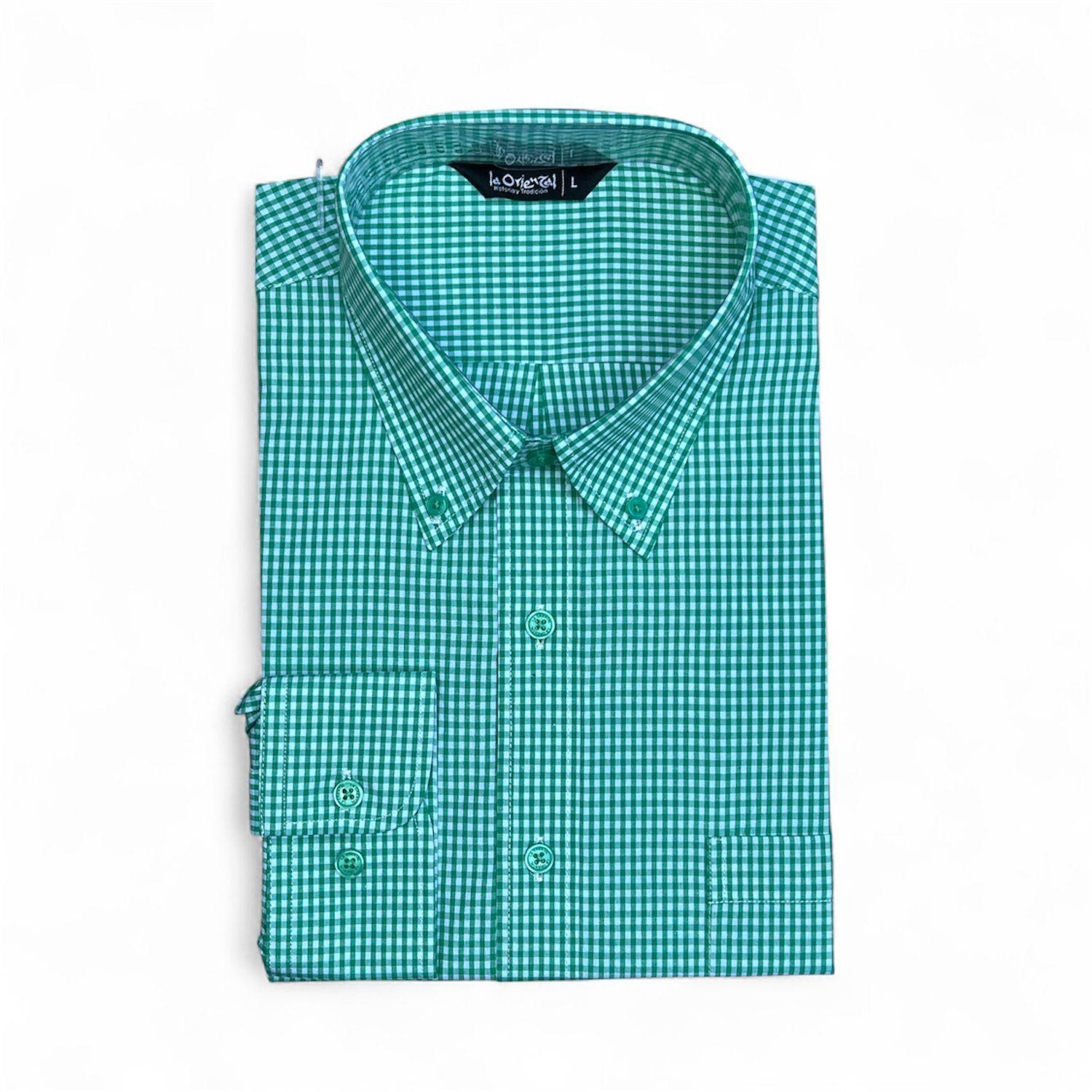 Camisa cuadrillé casual Niño-0