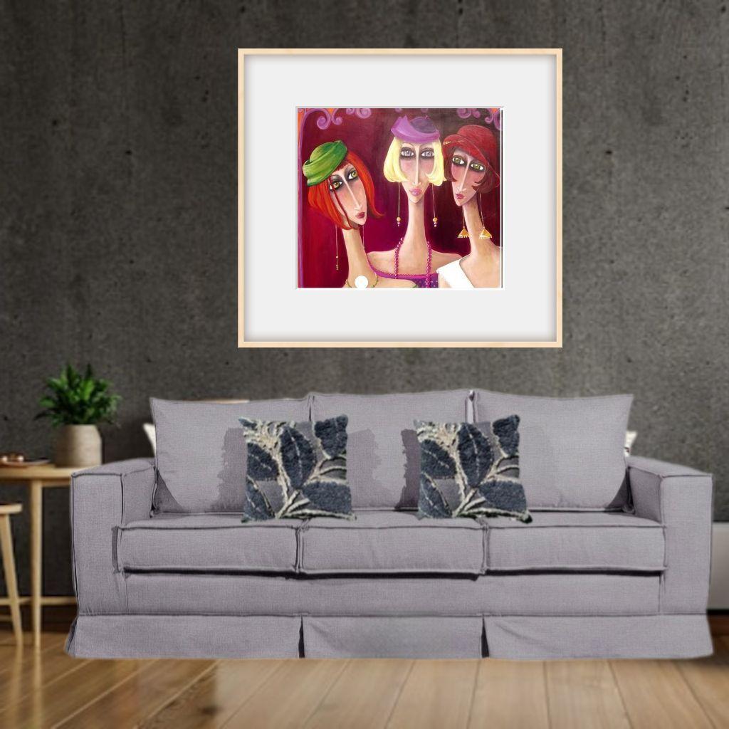 Sofa pompeya gris con resortes-2