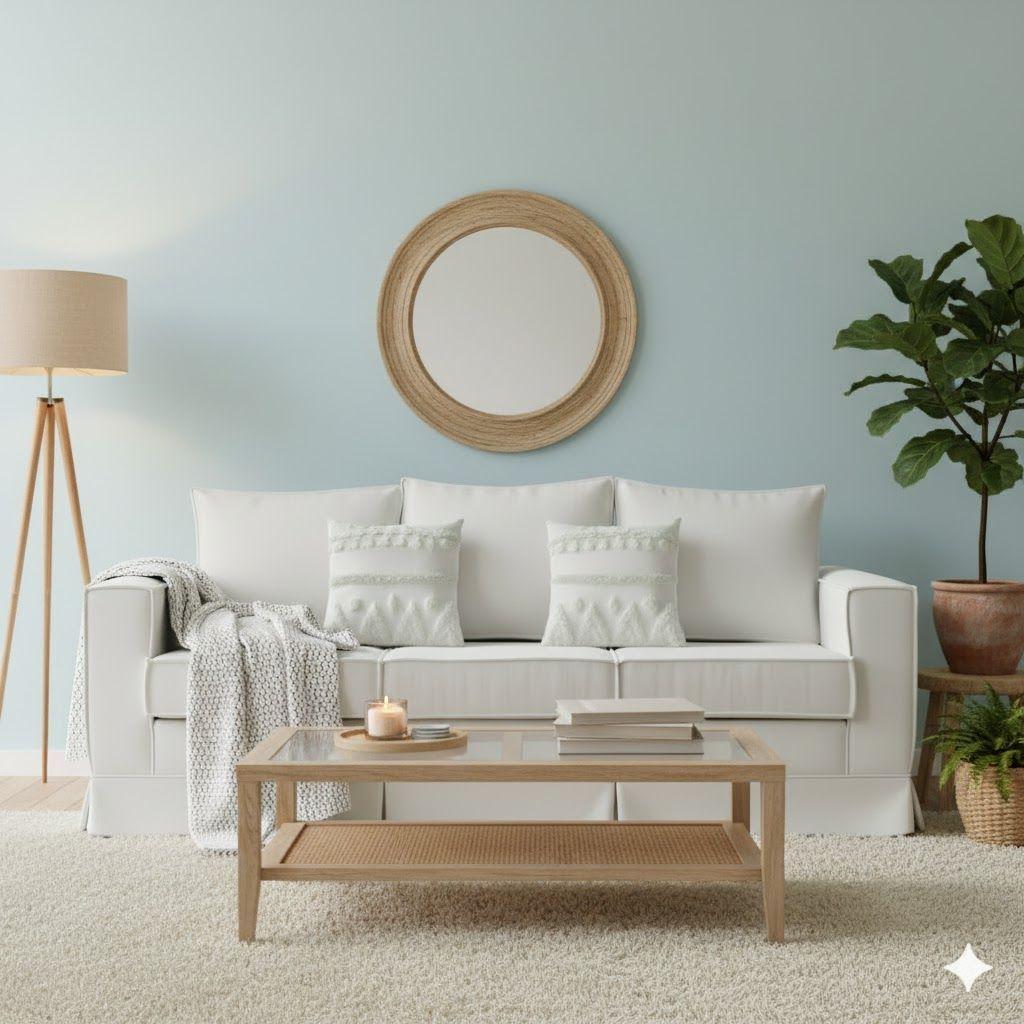 Sofa Pompeya resortes blanco -1