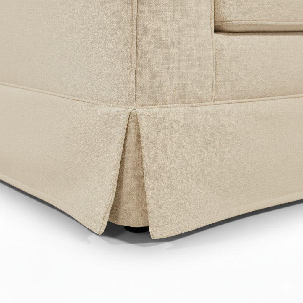 Sofa pompeya resortes beige -2