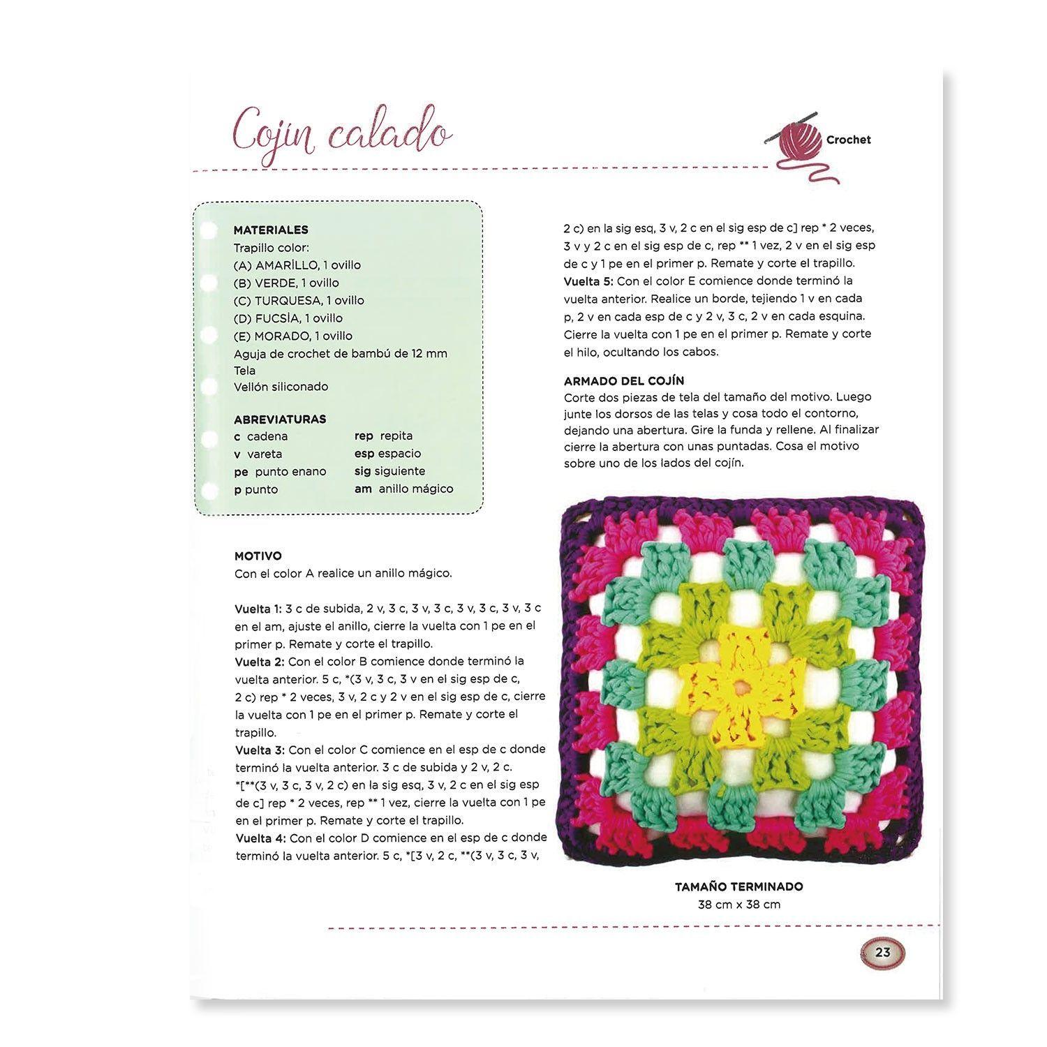 Crear Crochet Con Trapillo -1