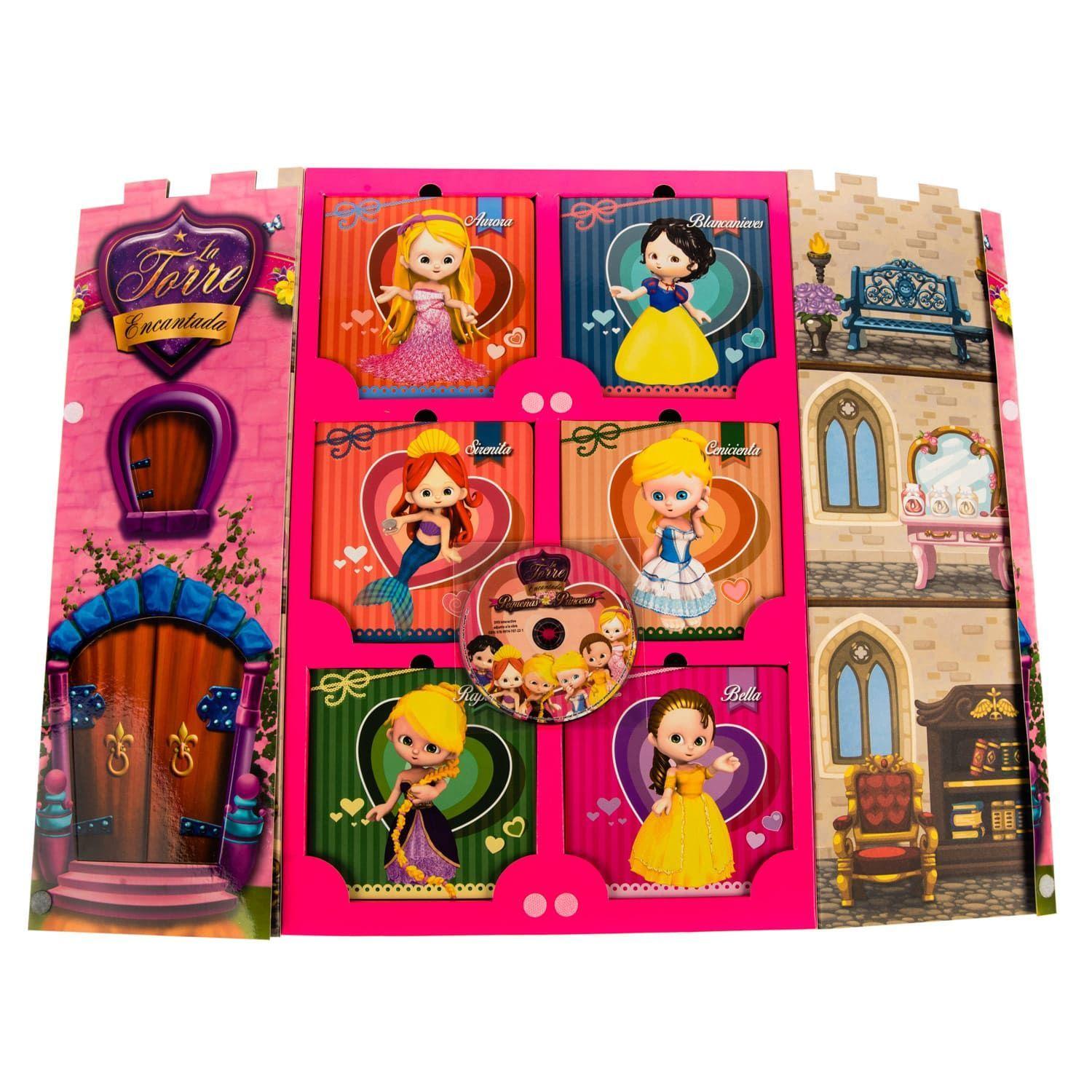 Pequeñas Princesas Caja Grande Rosada-1
