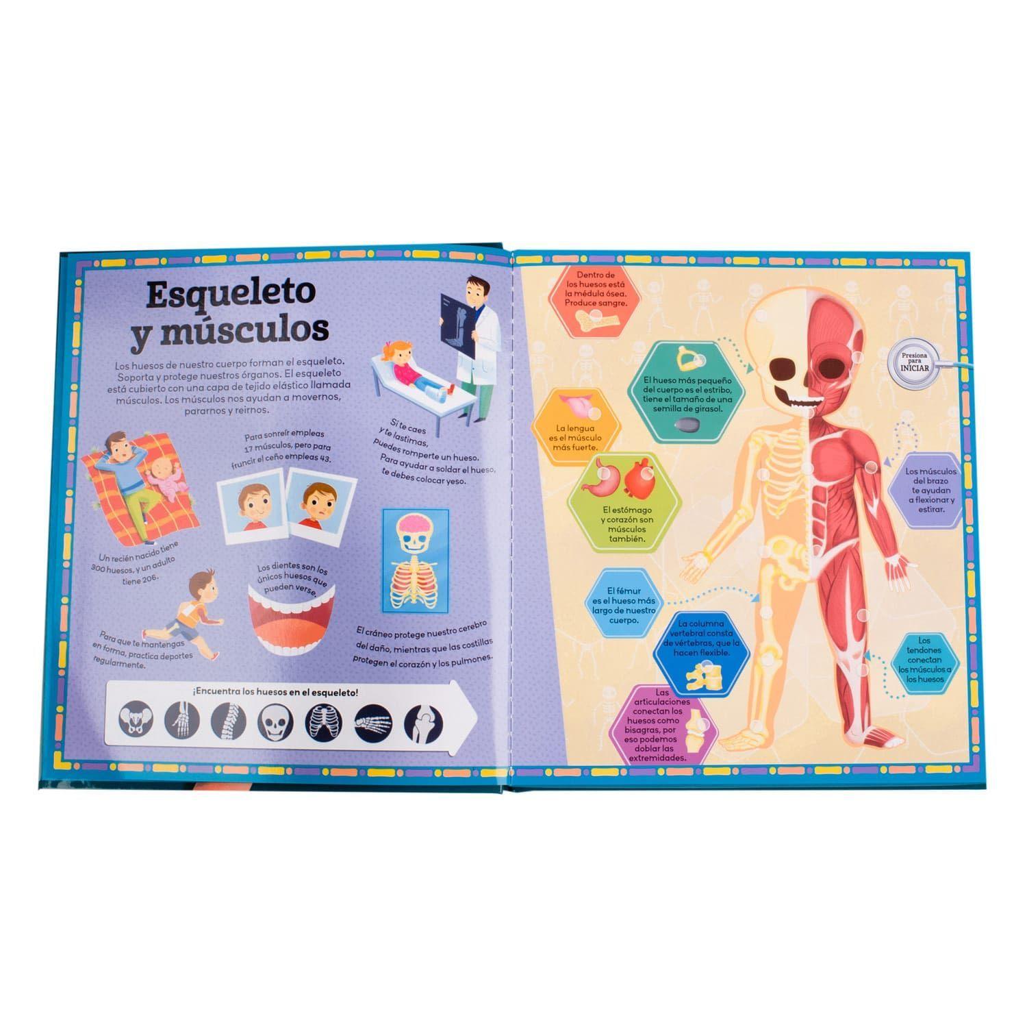 Cuerpo Humano, Libro con Sonido-2