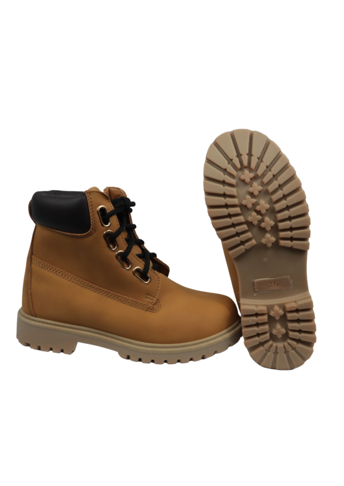 BOTINES CASUALES PARA MUJER CAMEL-4