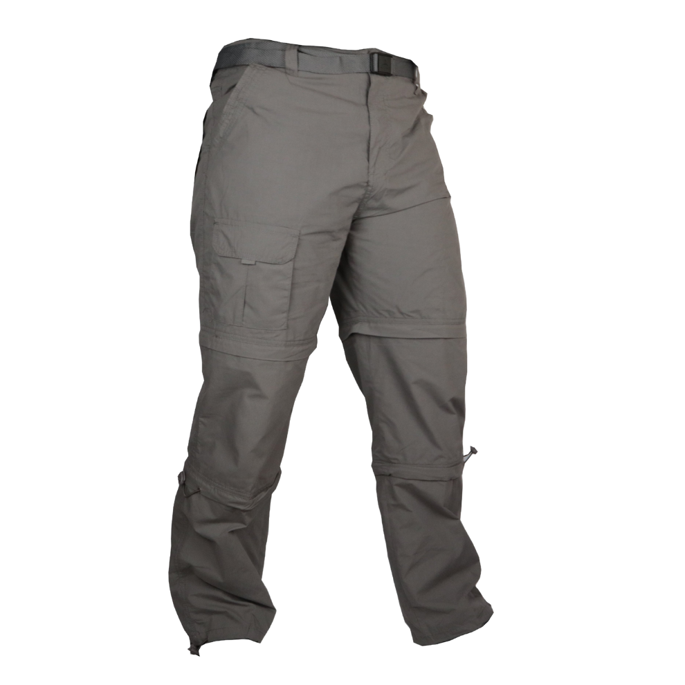 PANTALON OUTDOOR DESMONTABLE SECADO RAPIDO PLOMO-0