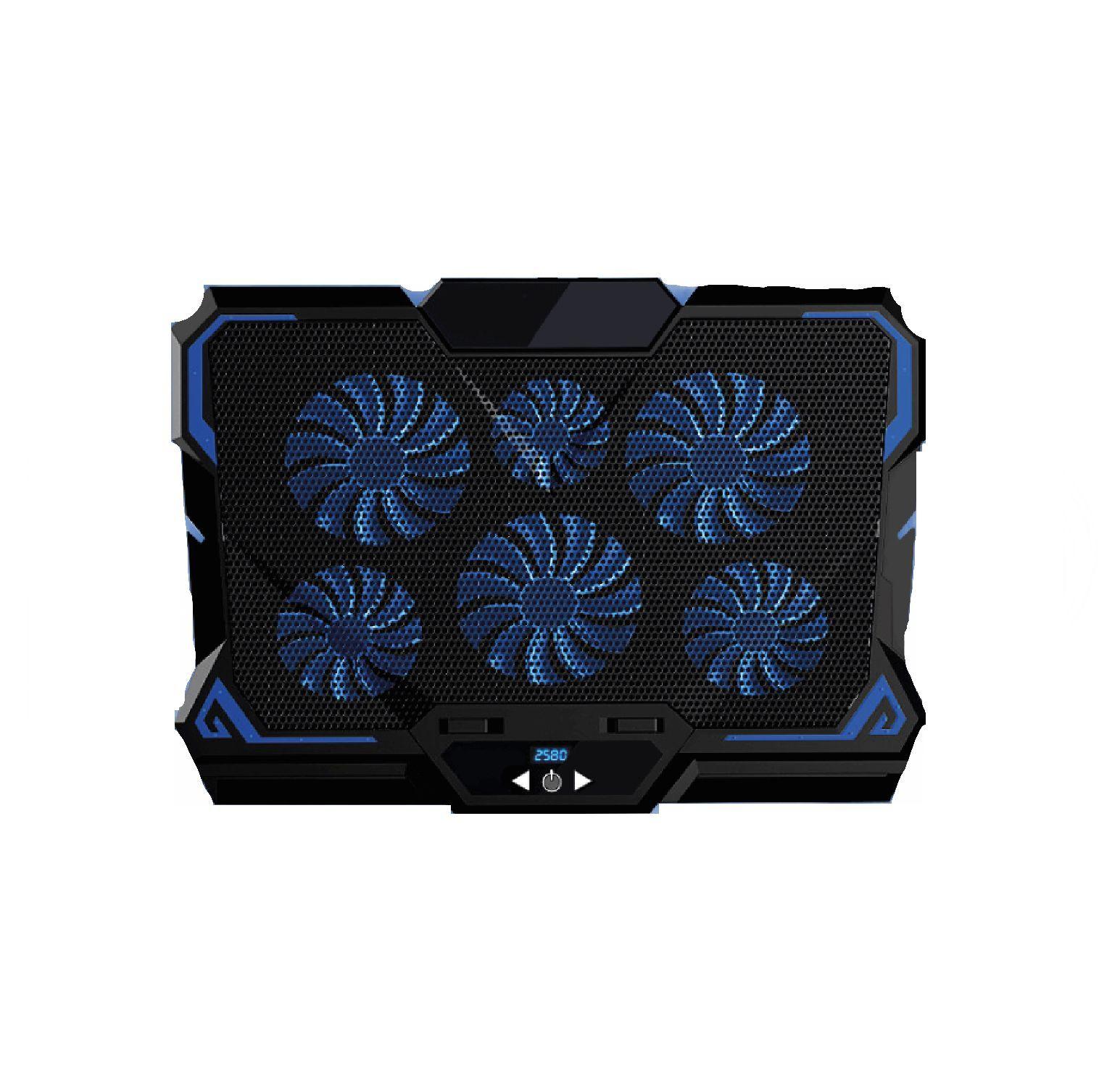 Ventilador Enfriador para computador 6 Ventiladores Gamer Portatil-0