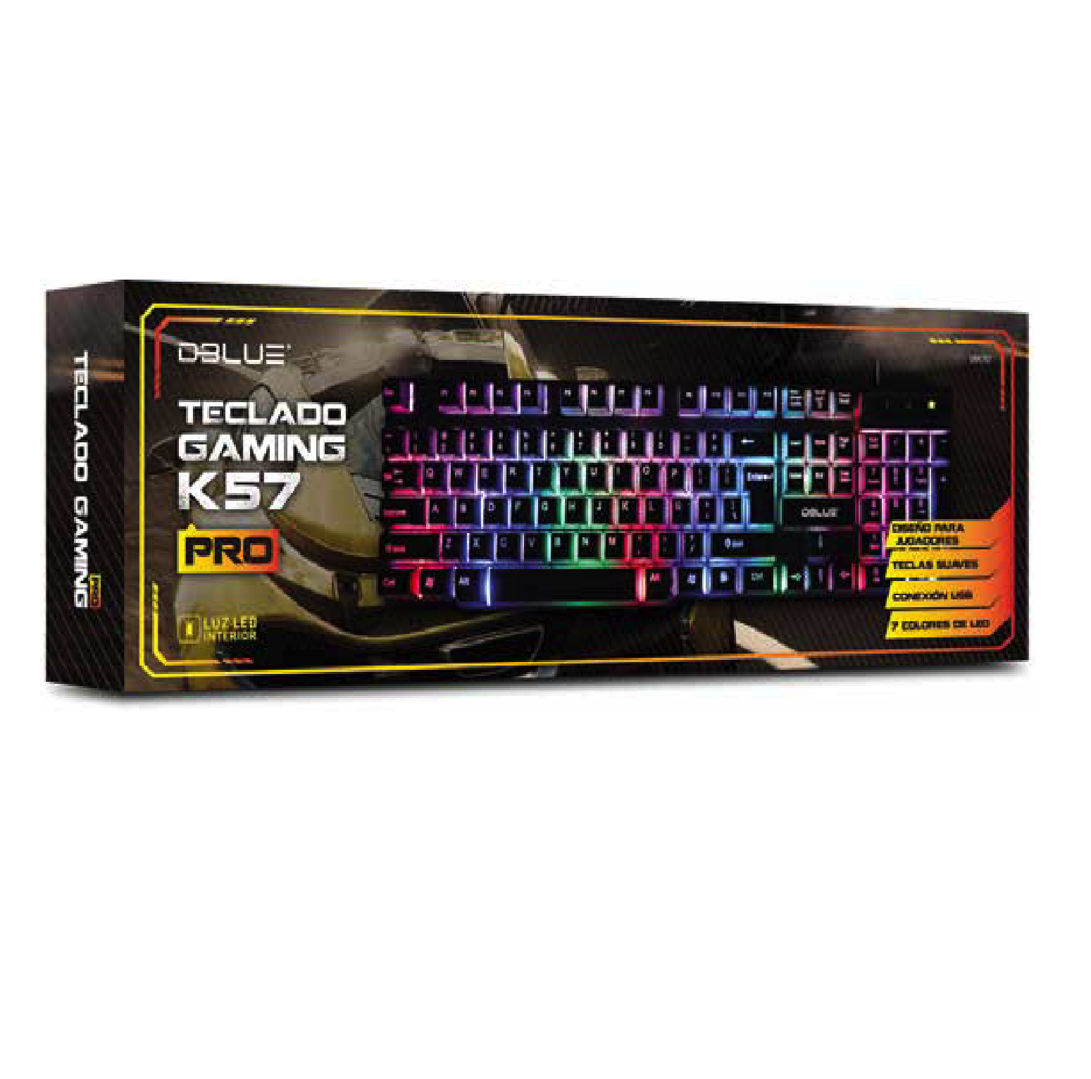 Teclado Gamer Retroiluminado Pro-2