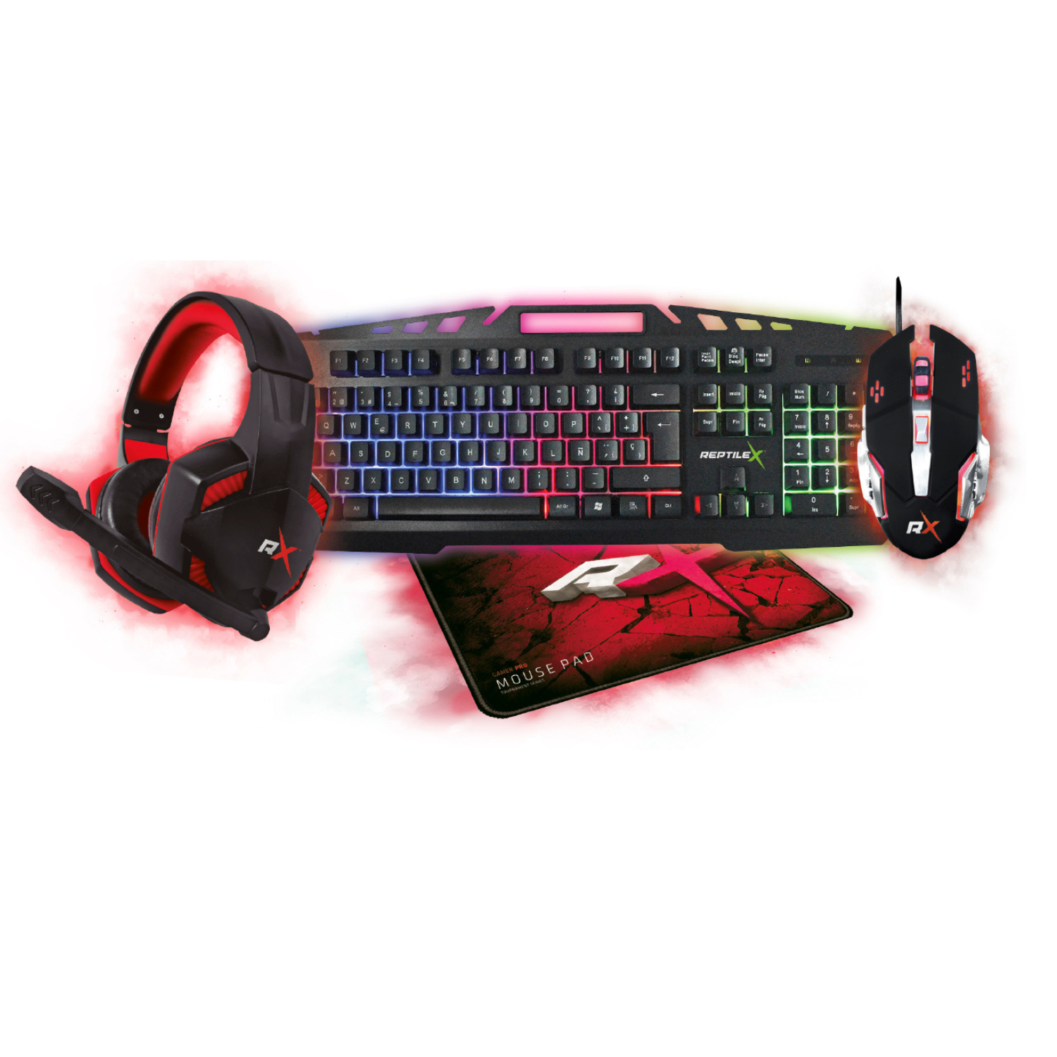 Kit Audifonos Gamer Mouse y Teclado-7