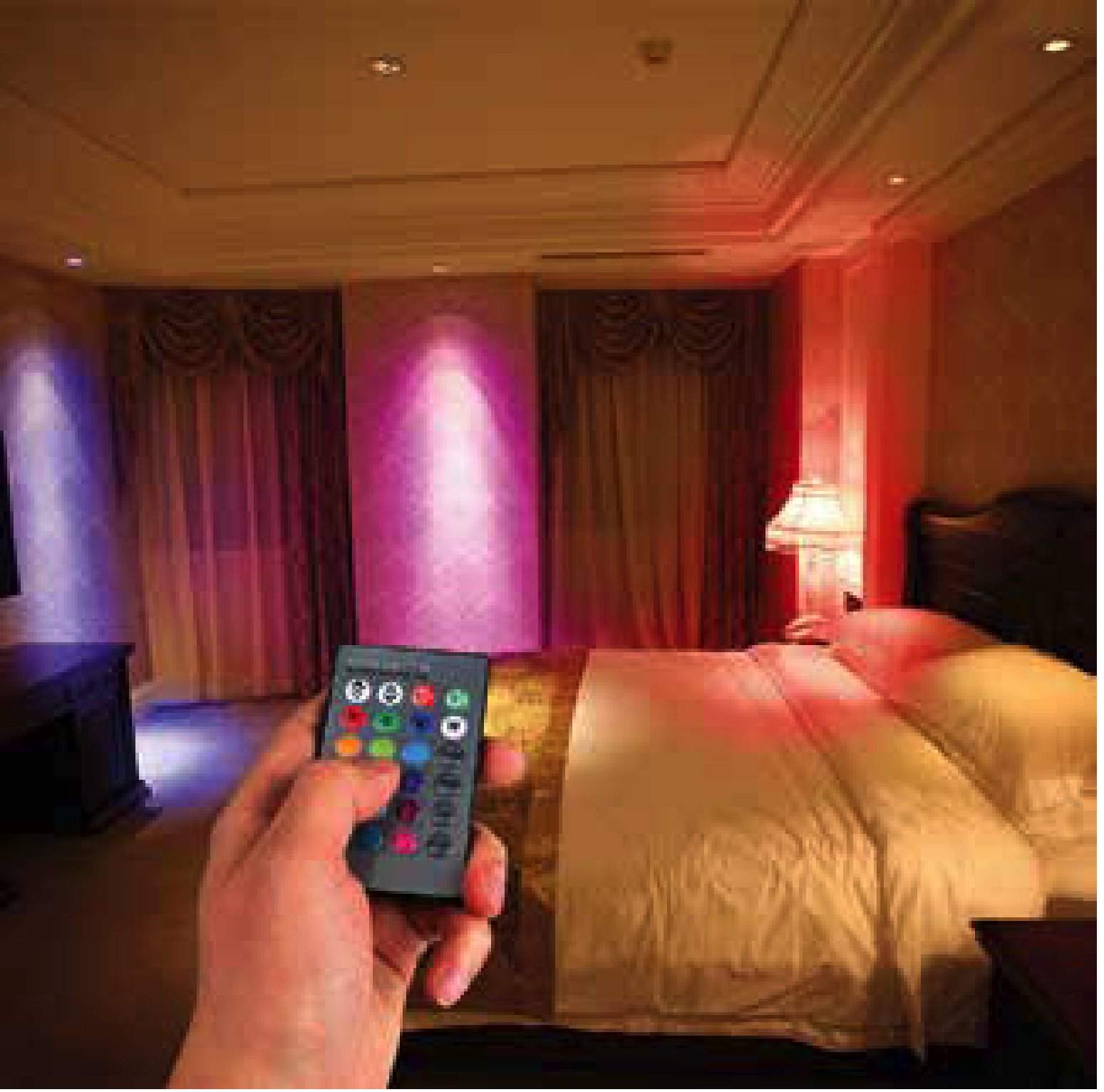 Ampolleta Led Multicolor con Control Remoto E27-2