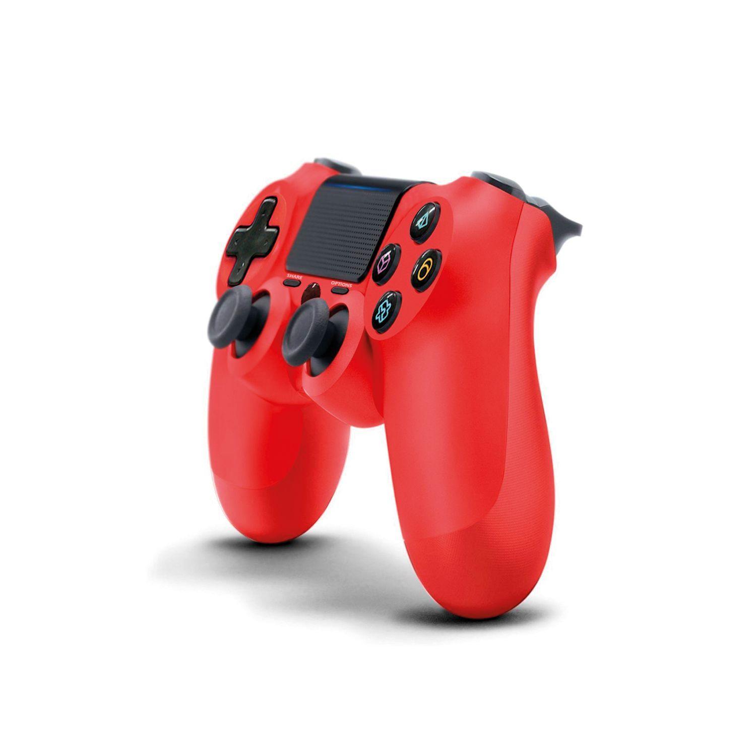 Control Play Station 4 Dual Shock Bluetooth Wireless Red-2