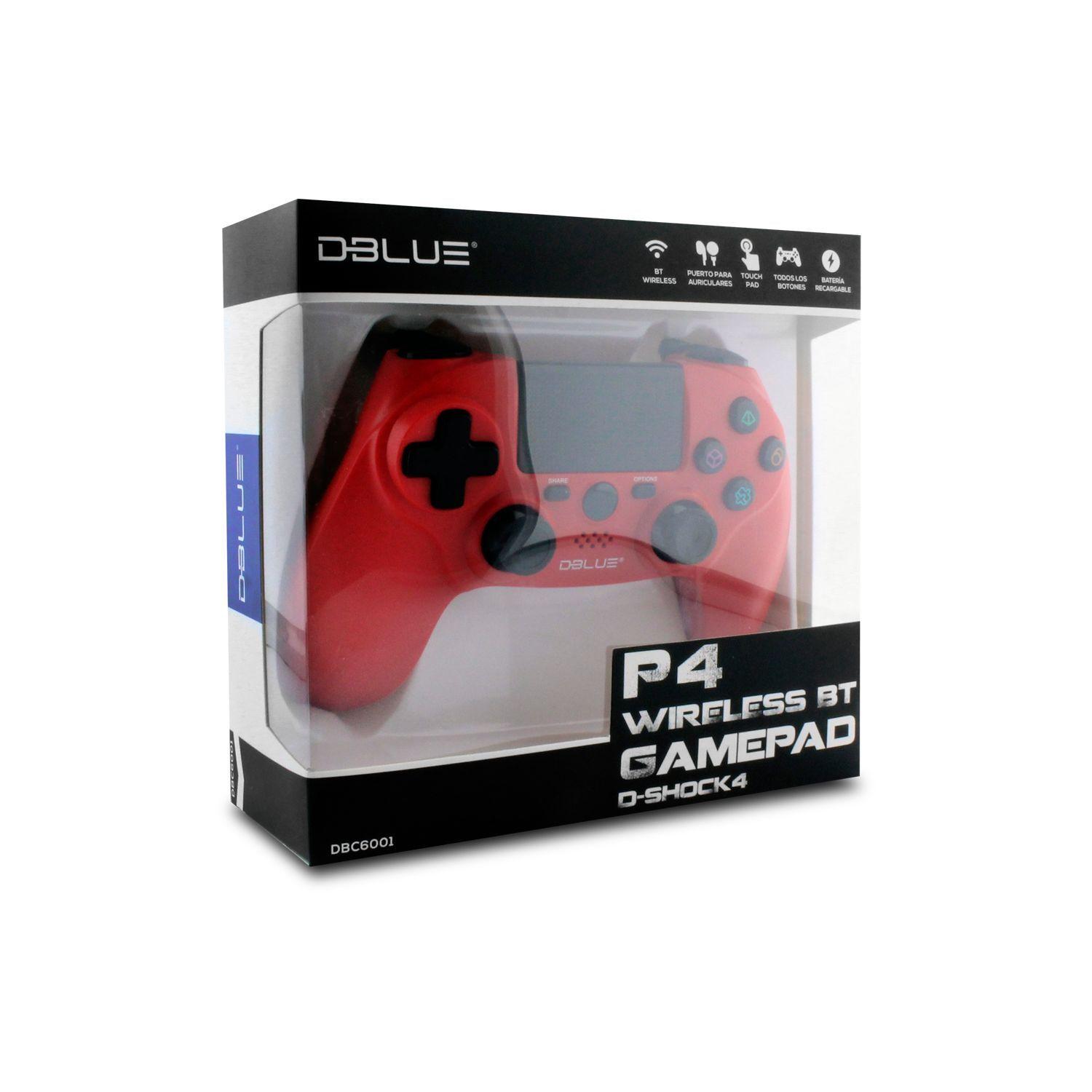 Control Play Station 4 Dual Shock Bluetooth Wireless Red-3