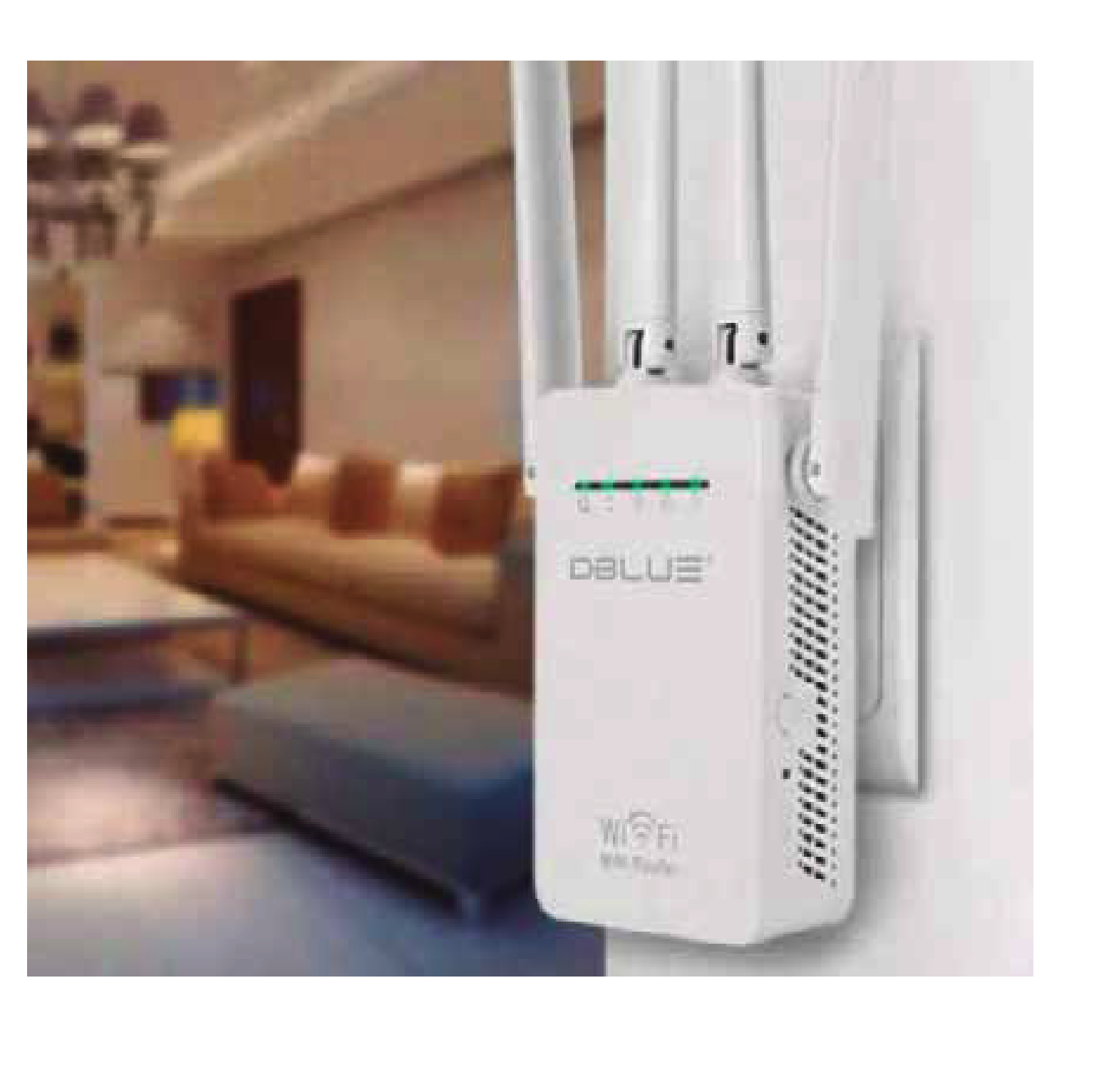 Repetidor wifi Amplificador Señal 300 MBPS/4 Antenas-3