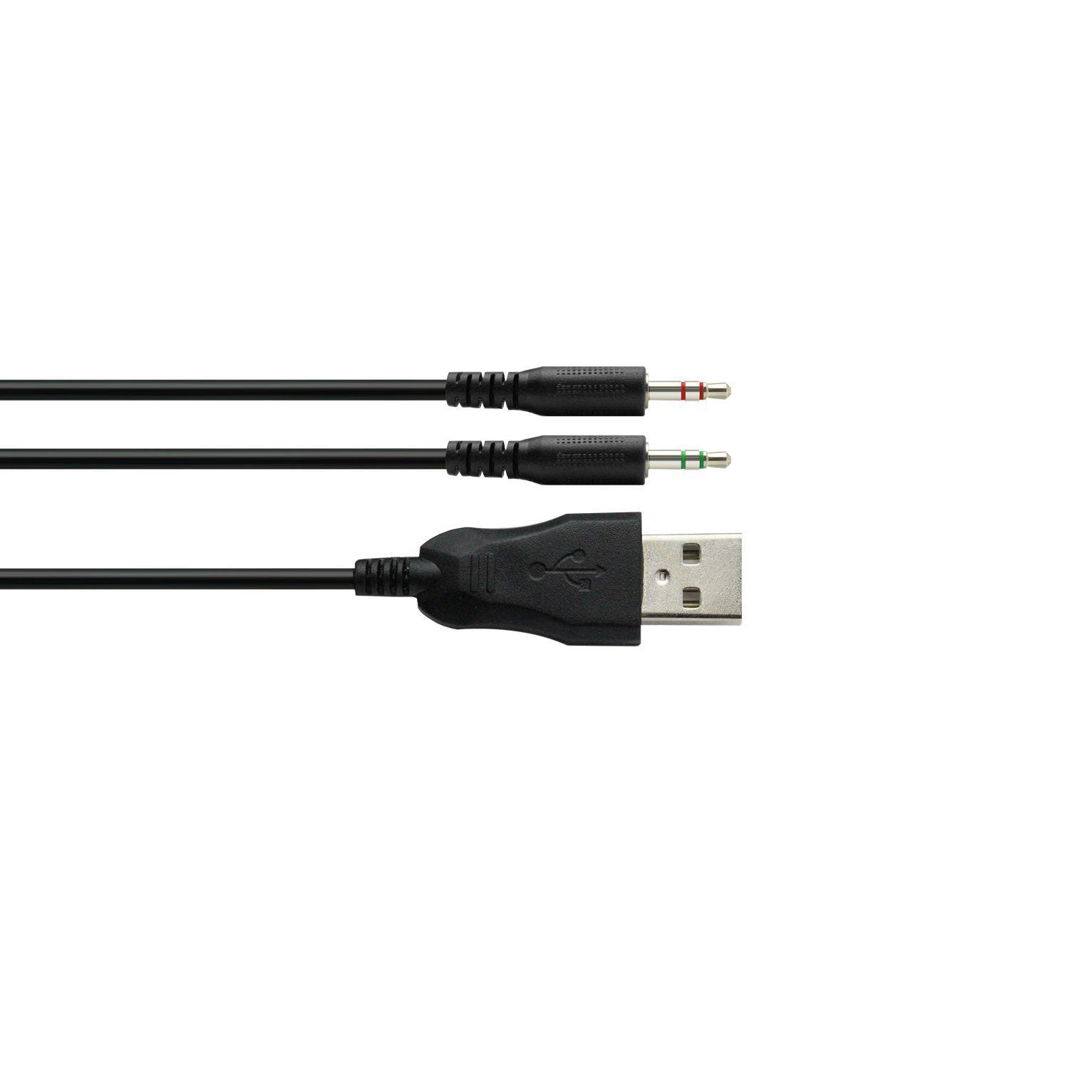 Audifonos Gamer Con Microfonos Y Control De Volumen Blue-2