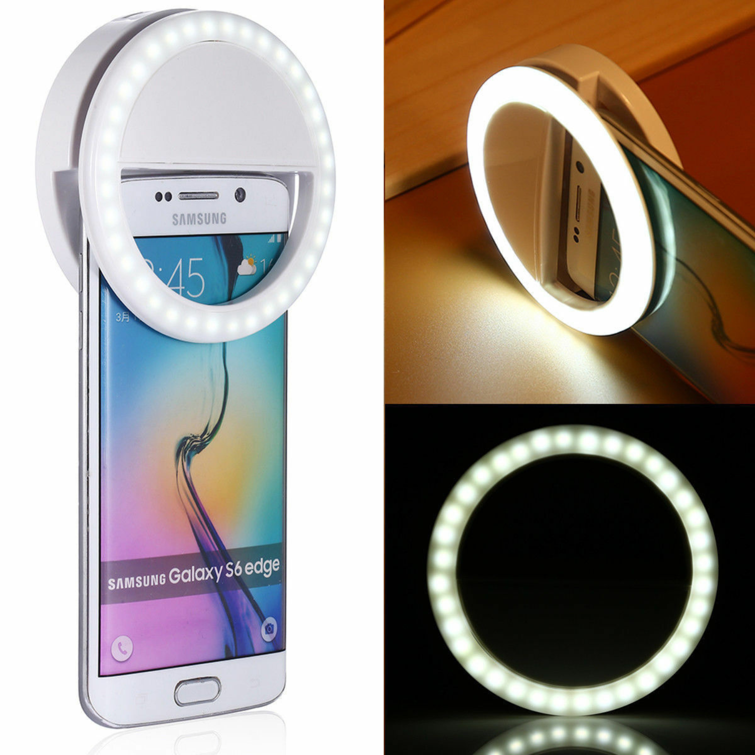 Aro De Luz Para Selfie Led Celular 3 Modos De Iluminacion-6