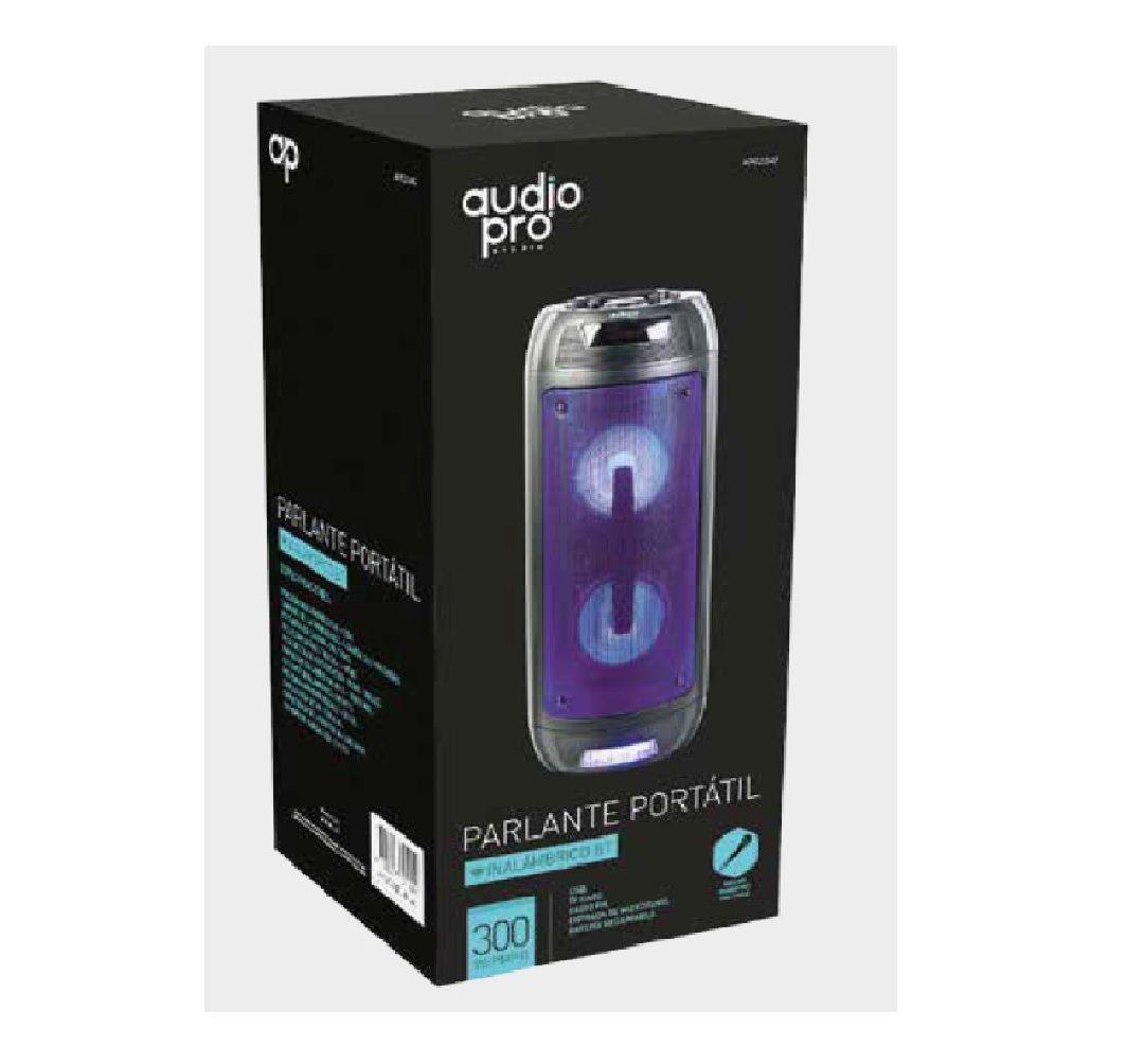 Parlante Bluetooth Azul Portable-1