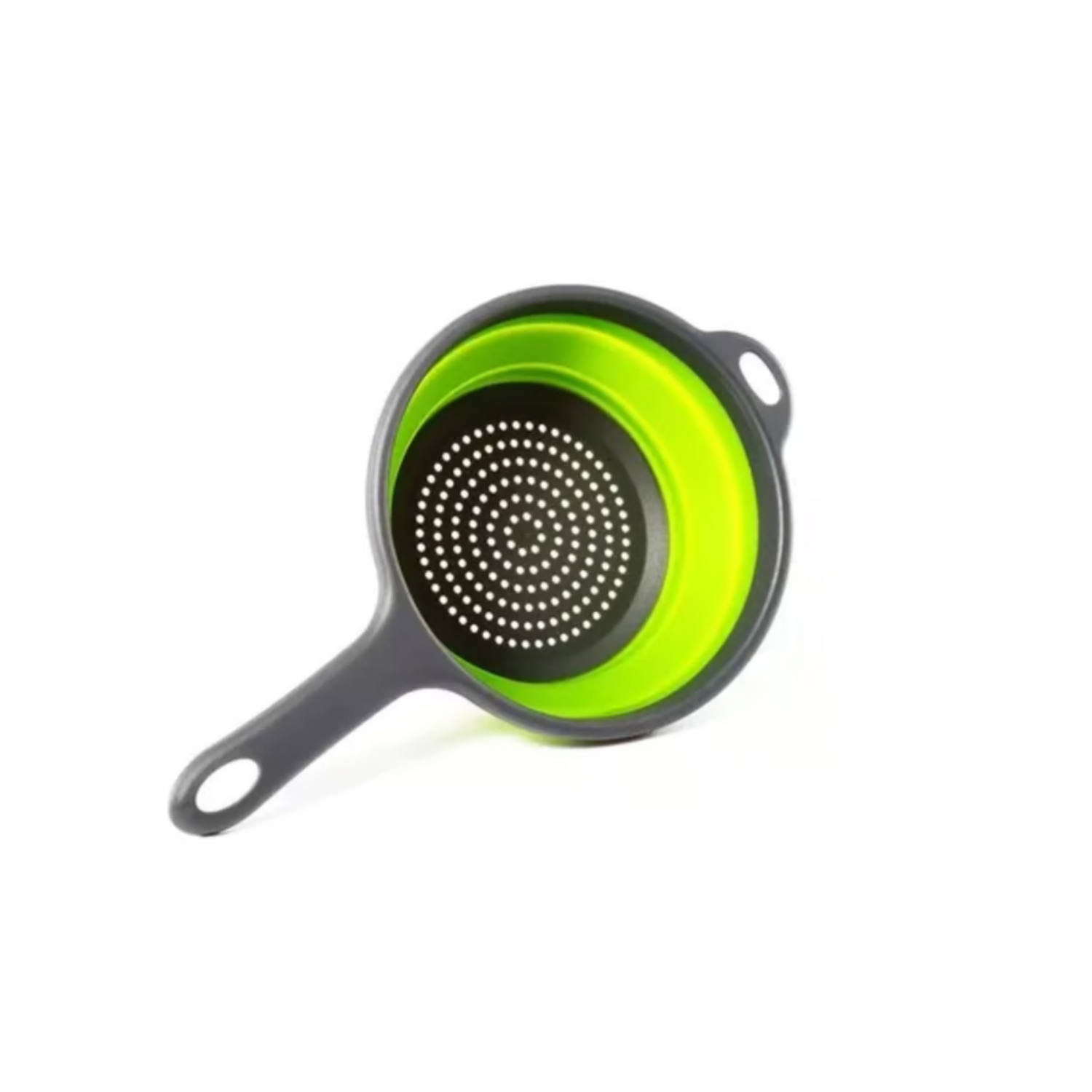 Colador Pegable de Silicona Redondo 19 cm Verde-0