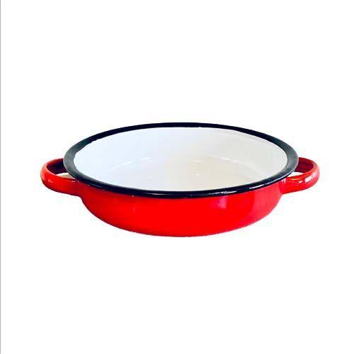 PAILA DE HUEVOS ENLOZADA ROJA CONDOR-0