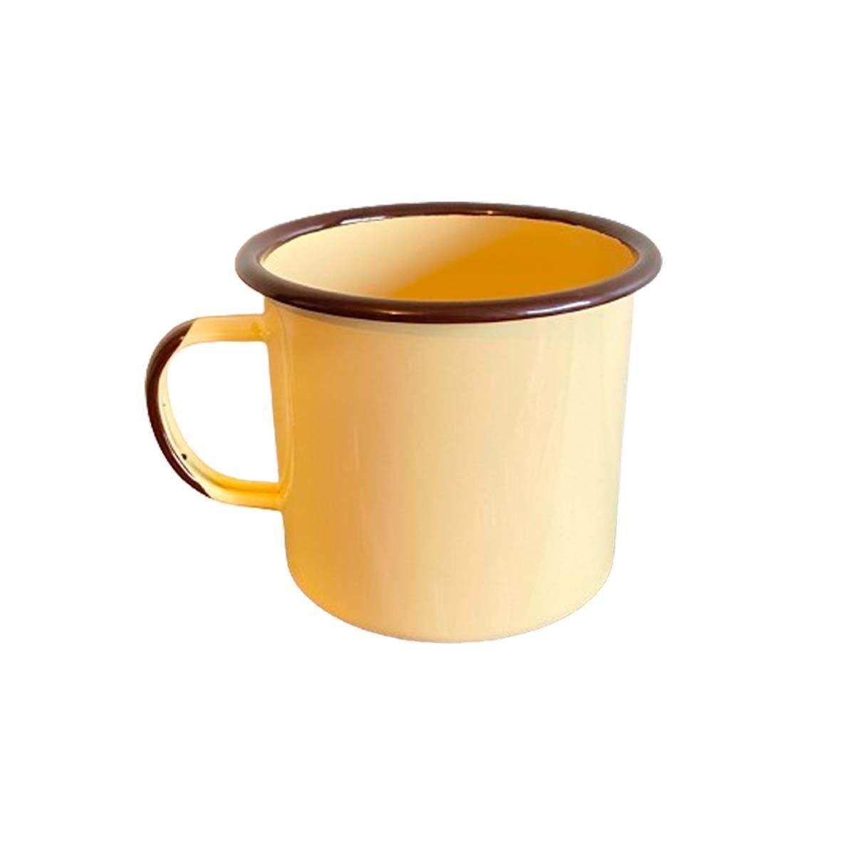 SET 2 TAZONES ENLOZADOS BEIGE CONDOR 700 ML-2